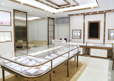 Luxus-Design-Showroom-Vorführflächen - umweltfreundliches Material mit Glasplatten