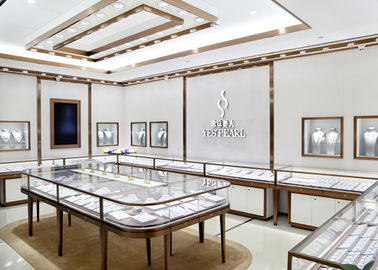 Luxus-Design-Showroom-Vorführflächen - umweltfreundliches Material mit Glasplatten