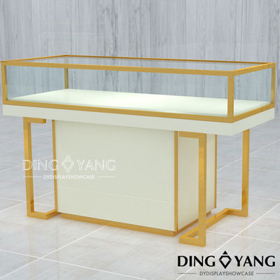 Custom Luxury Popular Jewelry Store Schaufenster mit vollständig anpassbaren Größe und Farbe