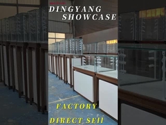 Maßgeschneiderte High-End-Rahmenlose Schmuck-Display-Schrank