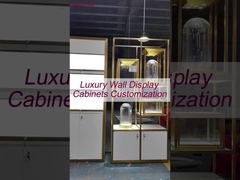 Zeitgenössischer MDF-Schmuck-Display-Stand / Schmuck-Display-Schrank