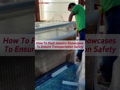 Wie kann man die Sicherheit sicherstellen Ferntransport von Schmuckvitrinen